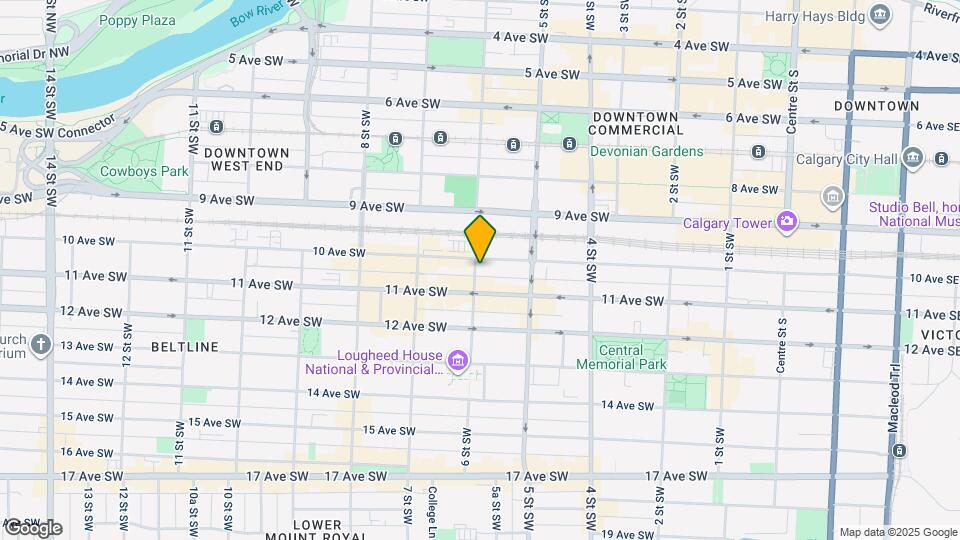 1010-1806 6 St SW Map and Location Details