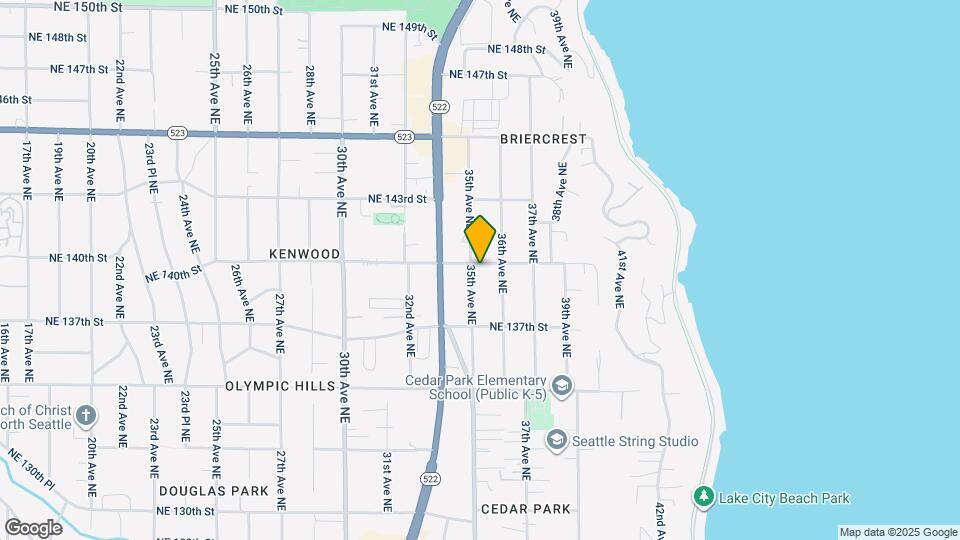 3505 NE 140th St Map and Location Details