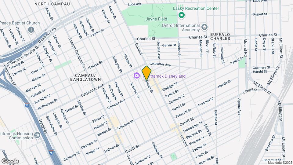 12027 Moran St, Unit Upper Map and Location Details