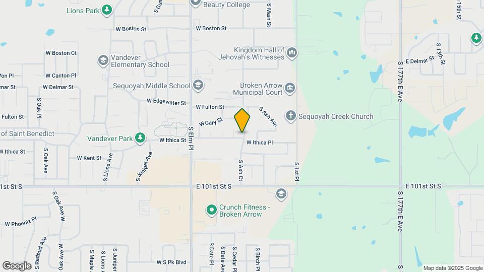 3024 S Ash Ct Map and Location Details