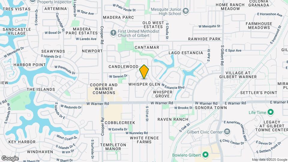633 S Bonito Ct Map and Location Details