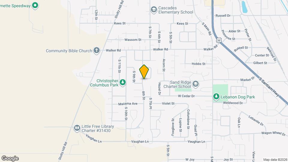 780 Rhododendron St Map and Location Details