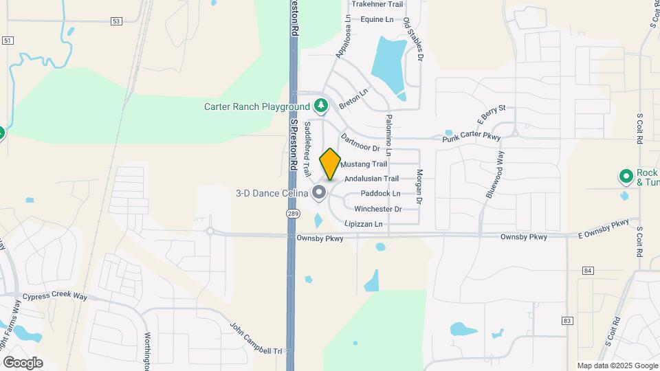 402 Andalusian Trail Map and Location Details