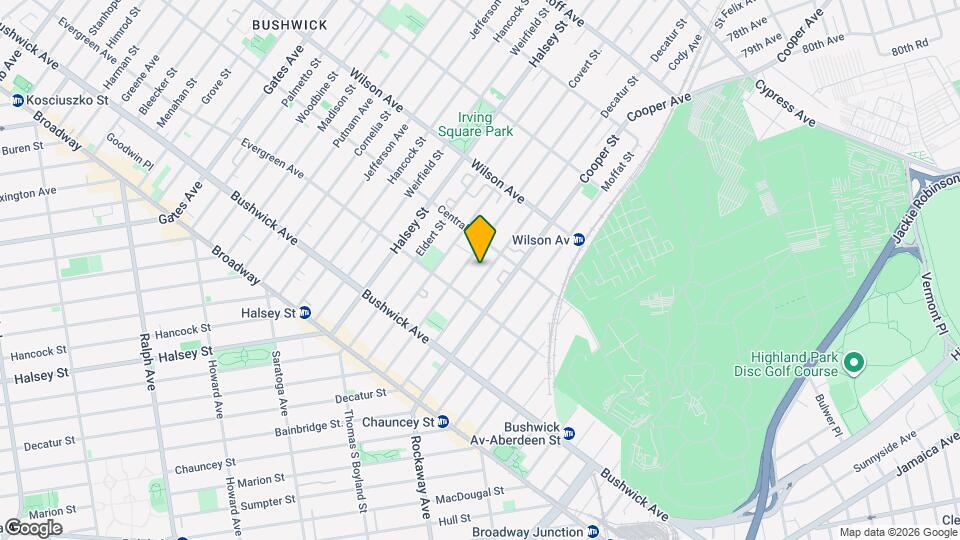 1135 Decatur St, Unit 2 Map and Location Details