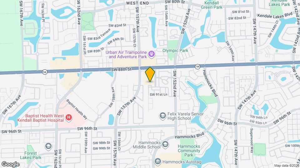 15389 SW 90th Terrace Map and Location Details