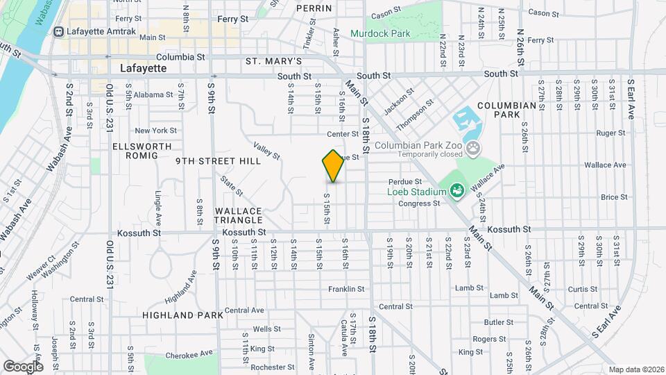 501-507 S 15th St Map and Location Details