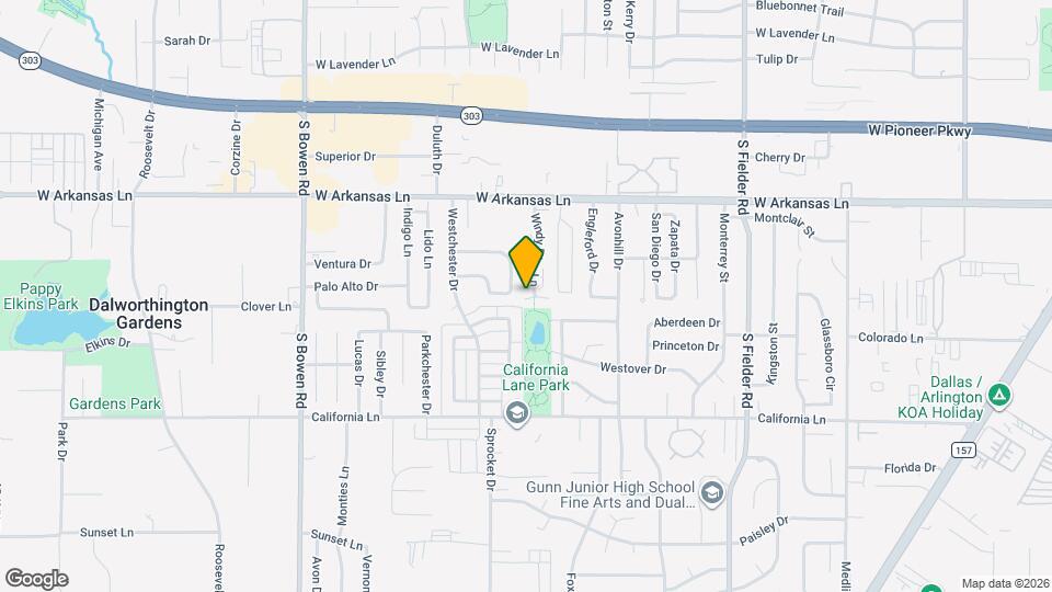 2540 Windy Pine Ln Map and Location Details