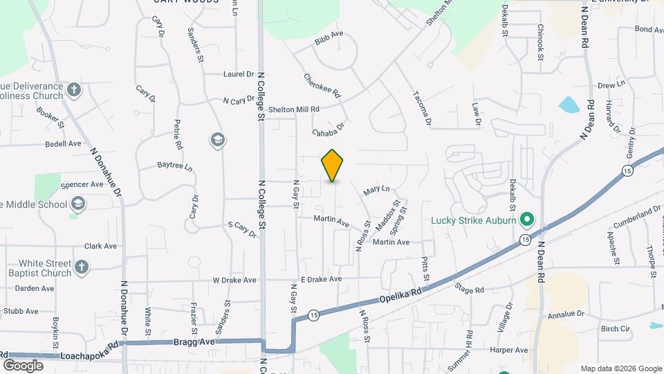 677 Center Pl Map and Location Details