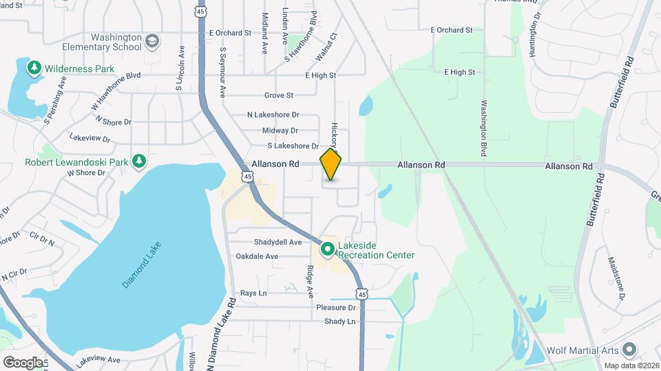 642 Diamond Pointe Dr Mapa y Detalles de la Ubicación