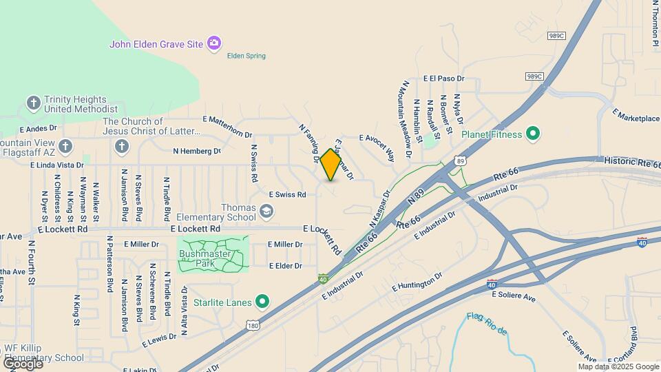 3500 E Linda Vista Dr Map and Location Details