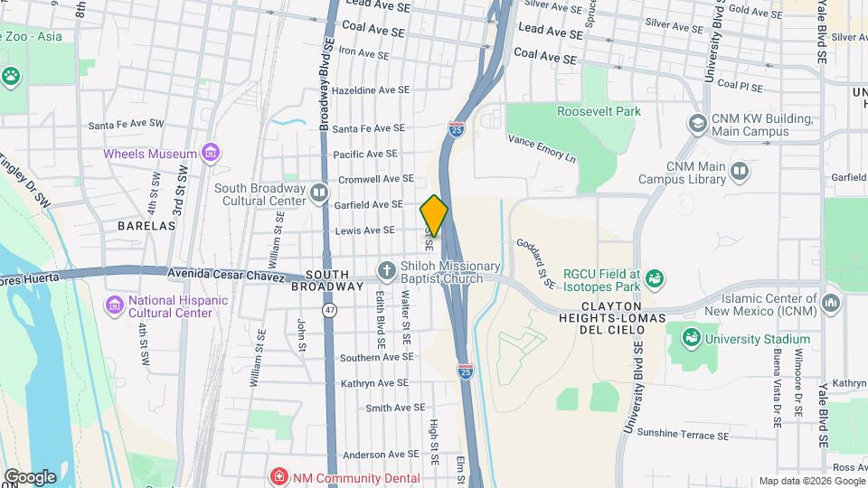 1216 High St SE Map and Location Details