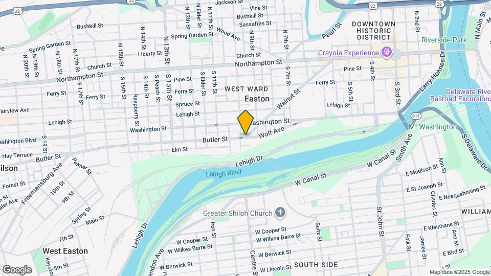 934 Butler St Map and Location Details