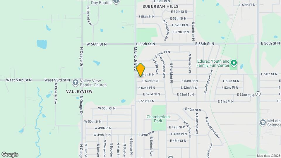 215 E 53rd St N Map and Location Details