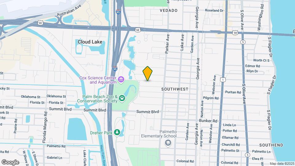 1000 W Lakewood Rd Map and Location Details