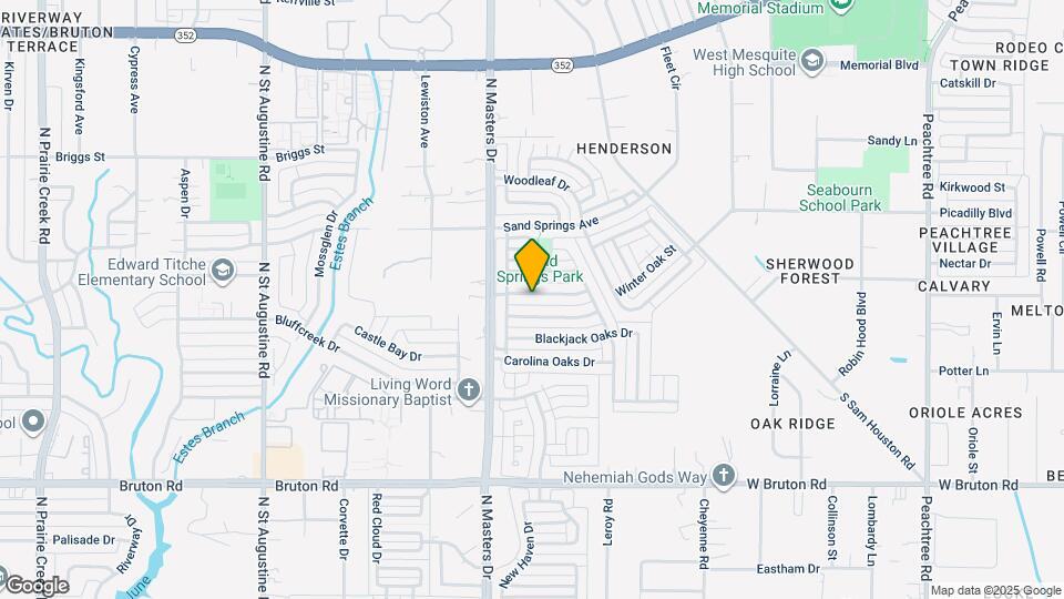10228 Ridge Oak St Map and Location Details