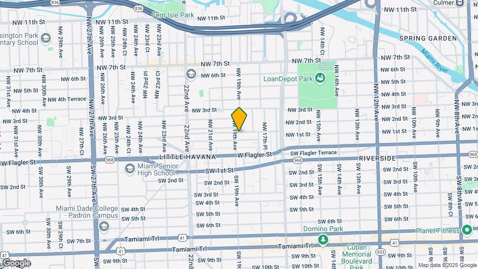 1890 NW 1st St Map and Location Details