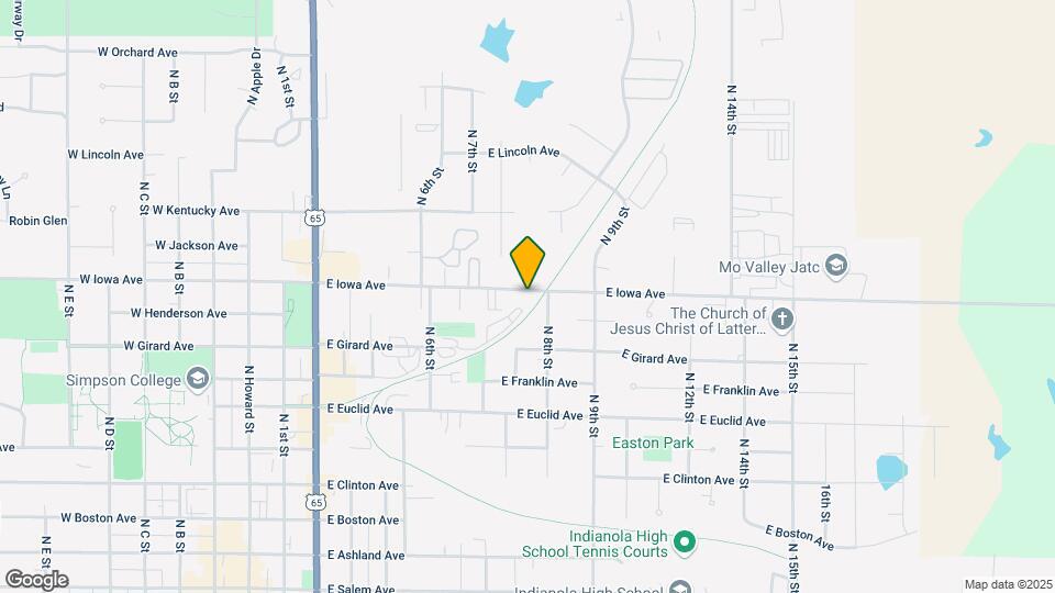 917 E Iowa Ave Mapa y Detalles de la Ubicación