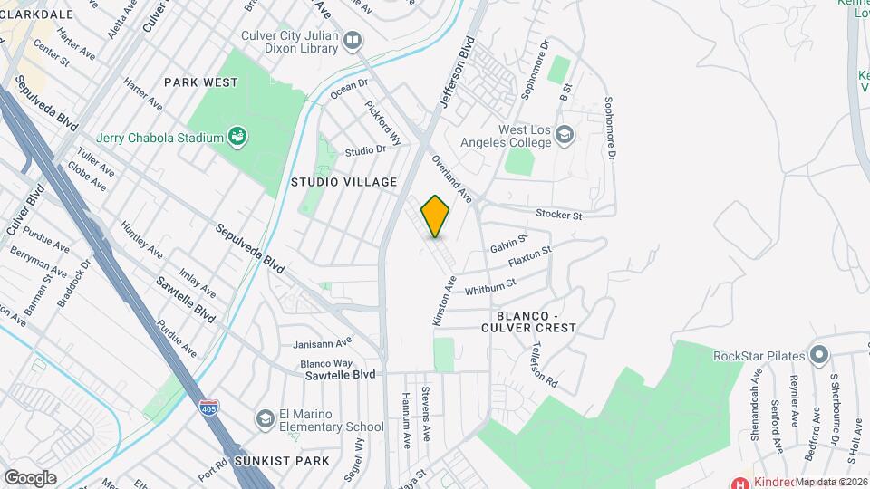 5554 Kinston Ave, Unit 5558 Map and Location Details