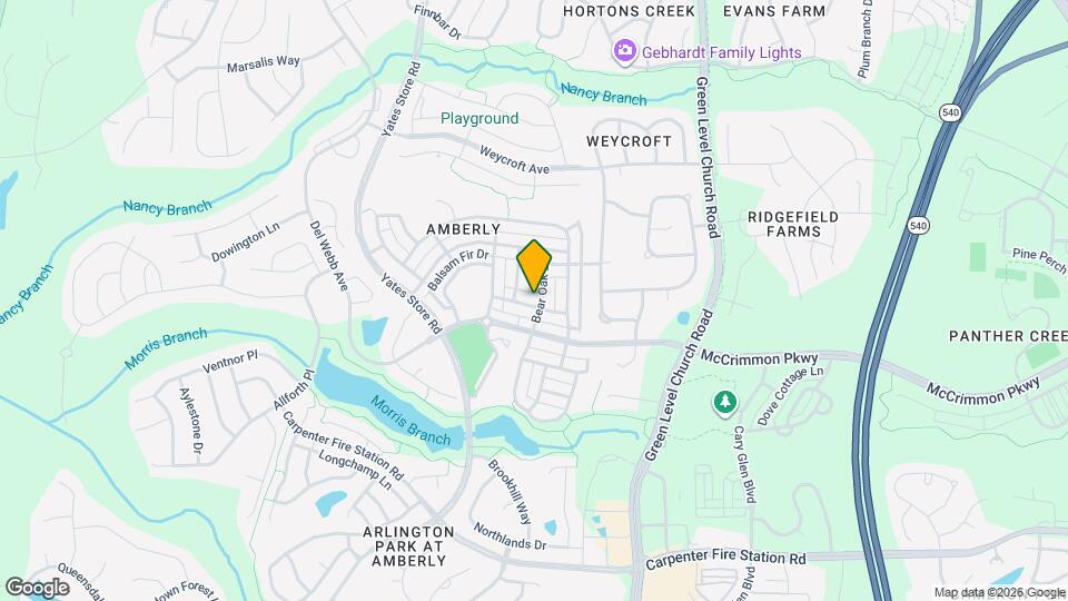 1204 Chalk Maple Dr Map and Location Details