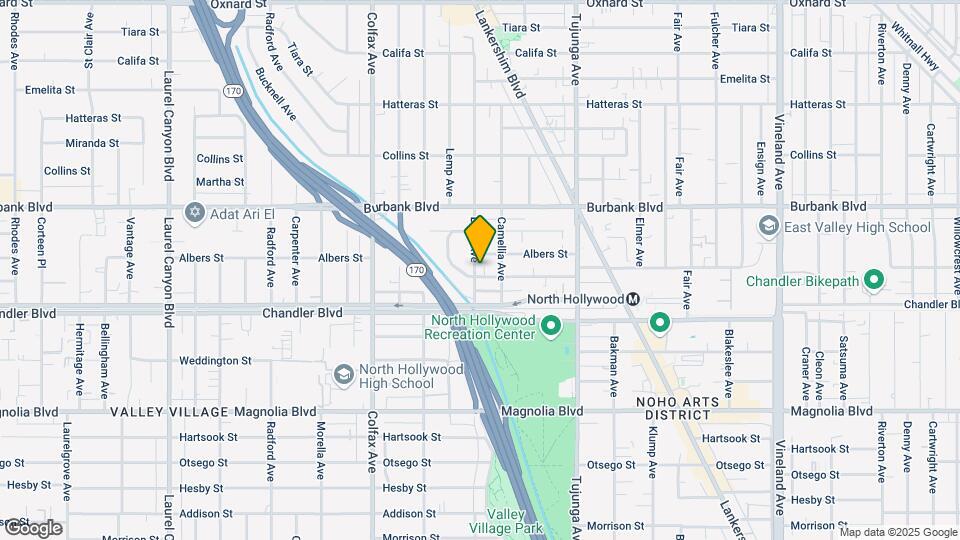 11529 Cumpston St Map and Location Details