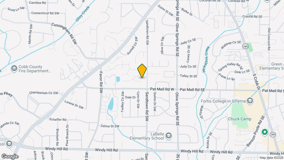 134 Summer Crest Pl SW Map and Location Details