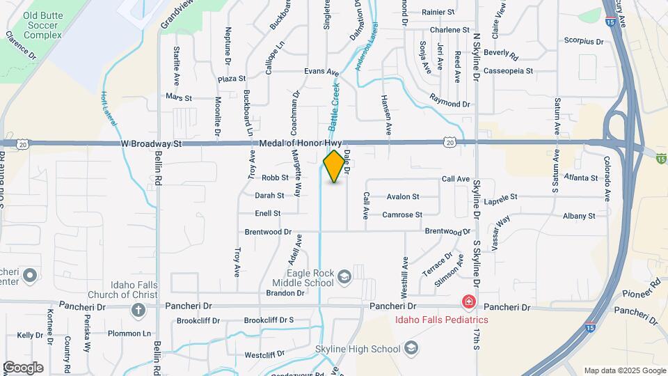 2051 Hughes Dr Map and Location Details
