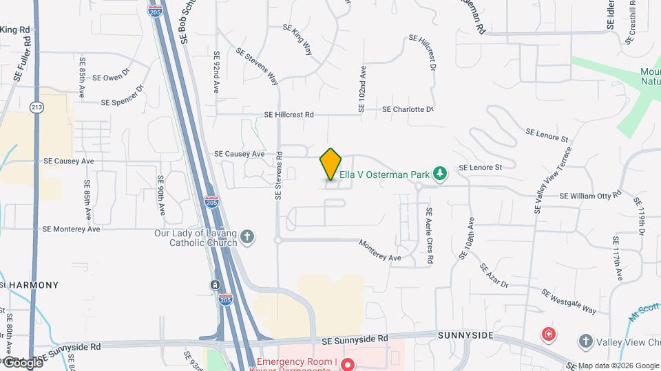 11434 SE Falco St Map and Location Details