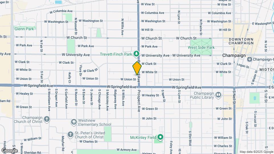 902 W Union St Map and Location Details