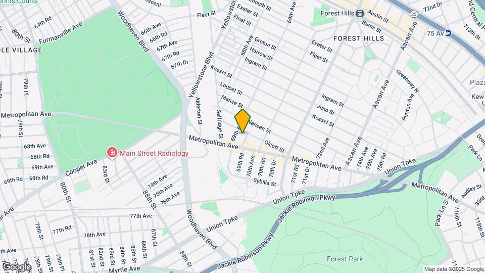 89-21 69th Rd Map and Location Details