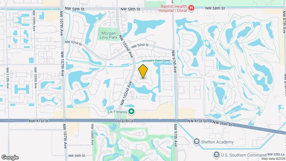 9939 NW 47th Terrace Map and Location Details