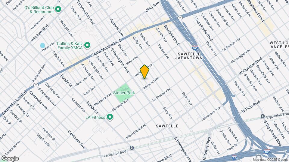 1863 Barry Ave Map and Location Details