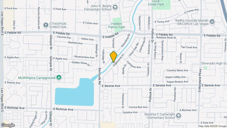 9139 Edgeworth Pl Map and Location Details