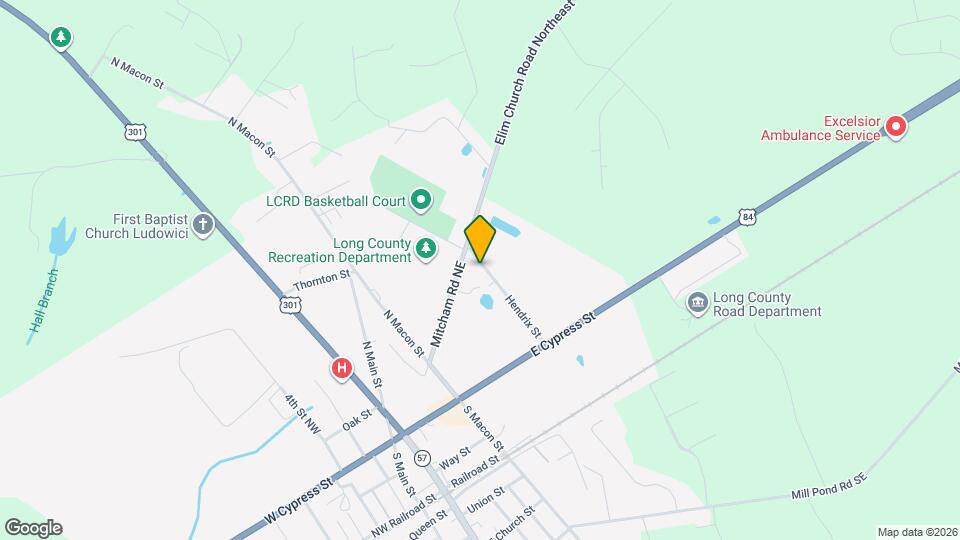 253 Hendrix St Map and Location Details