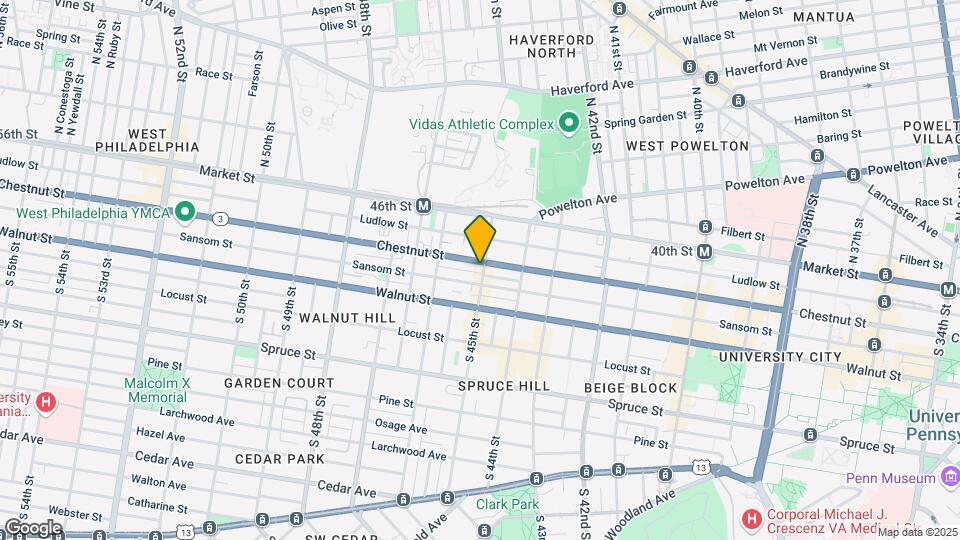 Satterlee Apartment Map and Location Details
