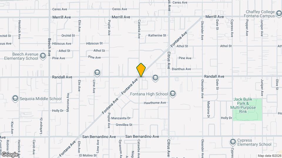 15957 Randall Ave Map and Location Details