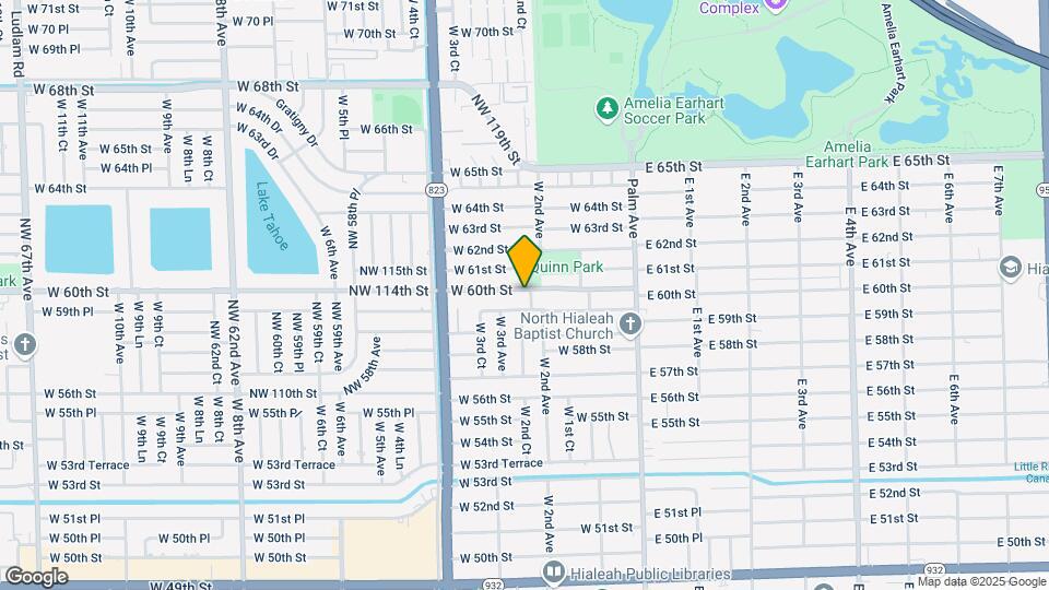 210 W 60th St Map and Location Details
