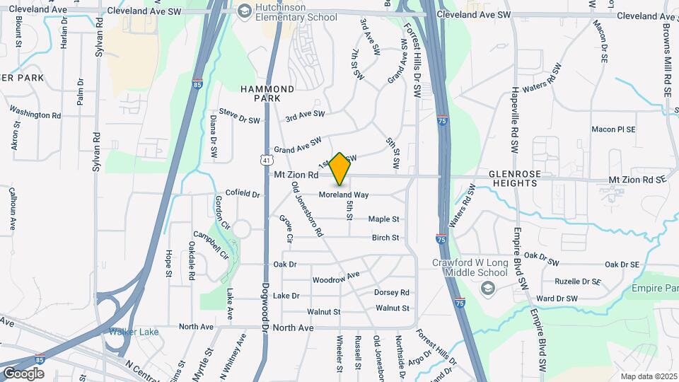305 Moreland Way Map and Location Details