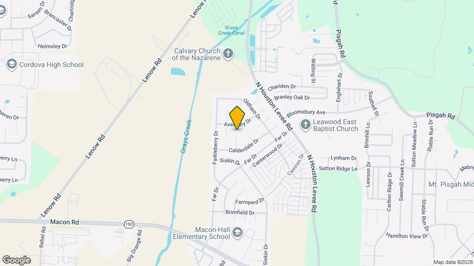 1635 Blackalder Cove Map and Location Details