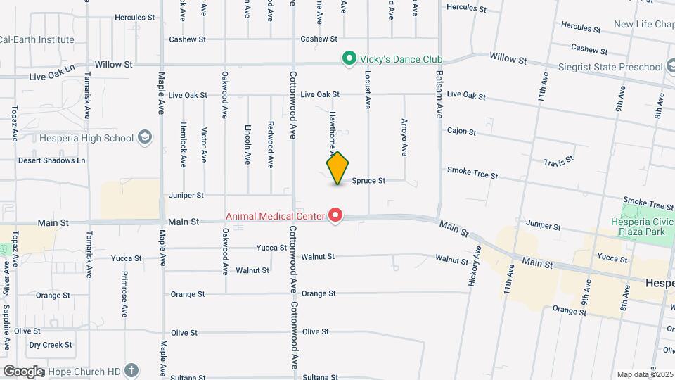 15019 Spruce St Mapa y Detalles de la Ubicación