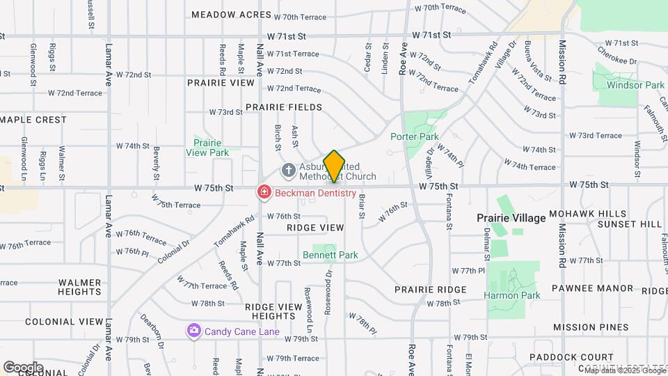 5121 W 75th St, Unit 1 Mapa y Detalles de la Ubicación