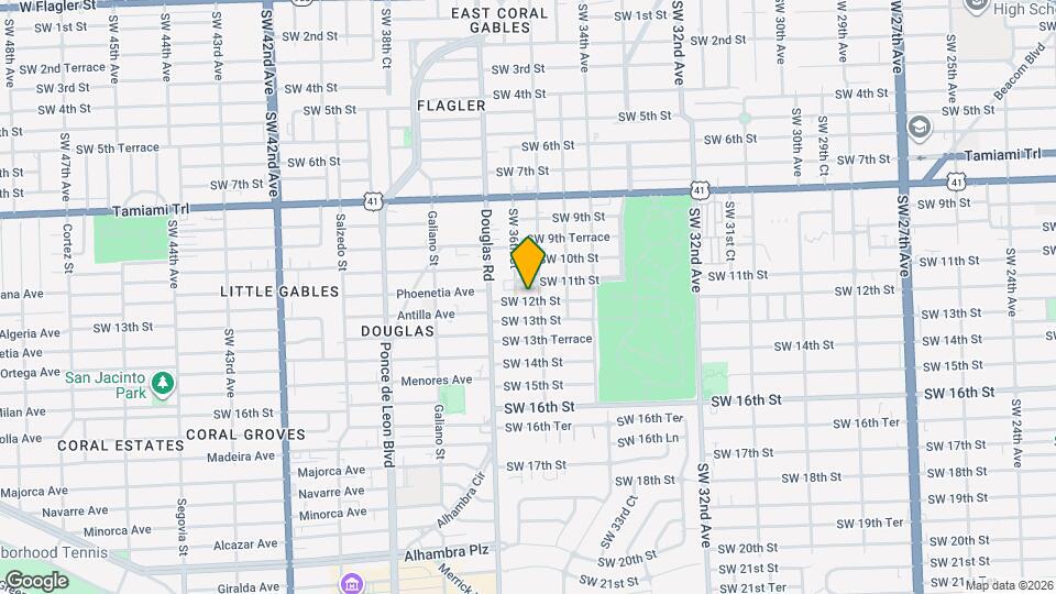 3621 SW 12th St Mapa y Detalles de la Ubicación