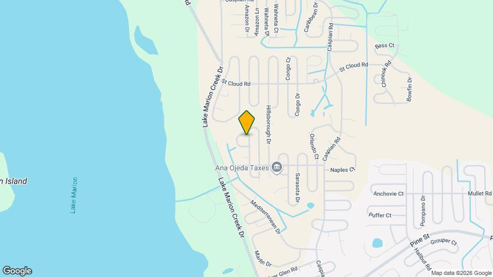 1420 Kissimmee Dr Map and Location Details