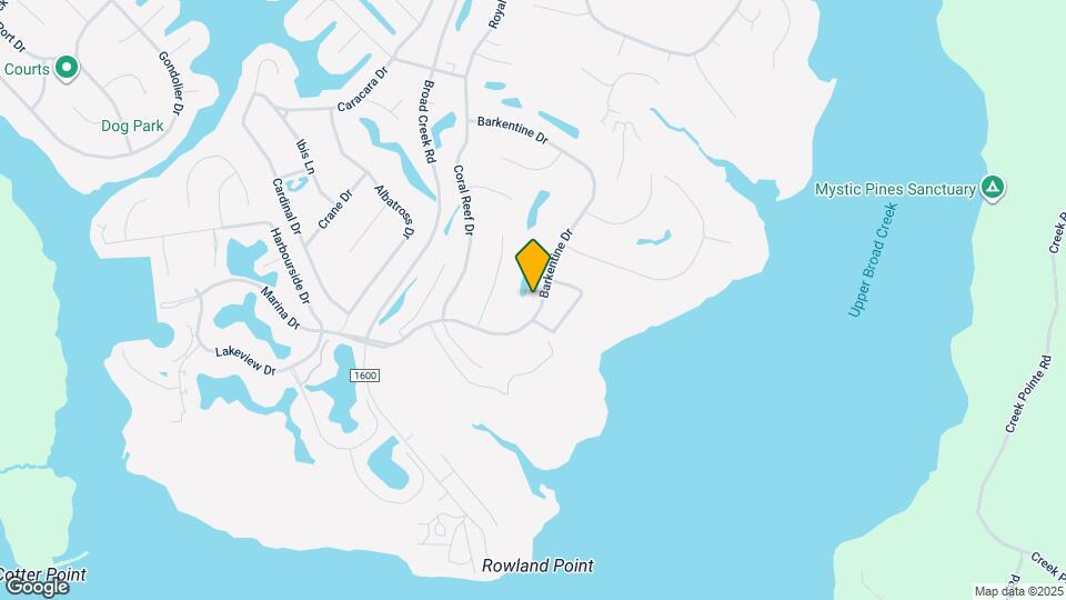 1216 Barkentine Dr Map and Location Details