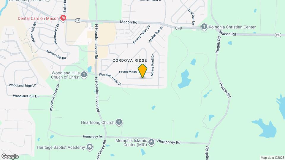 10255 Green Moss Dr S Mapa y Detalles de la Ubicación