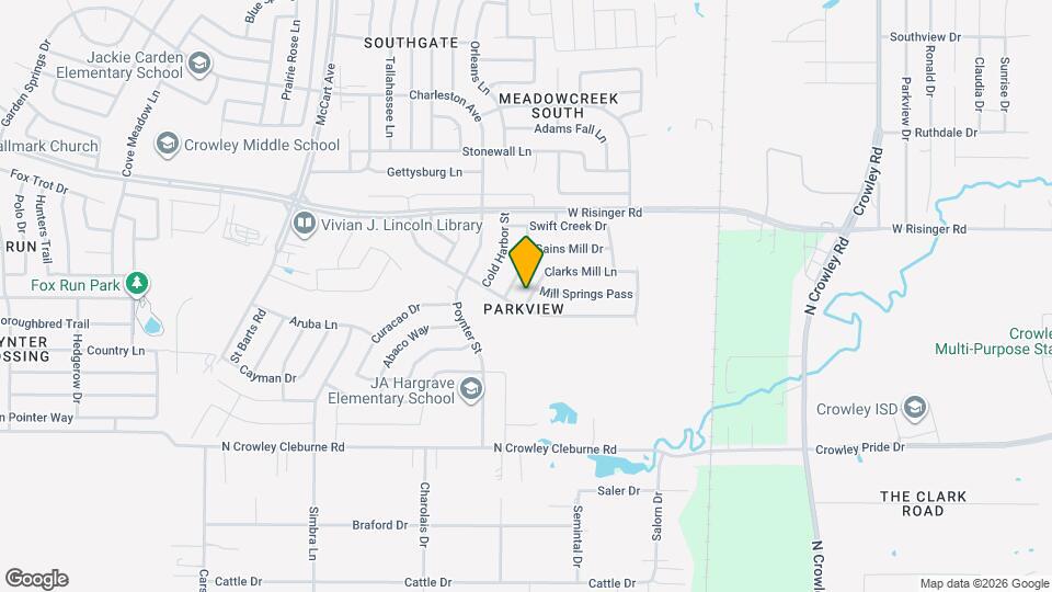 2668 Clarks Mill Ln Map and Location Details