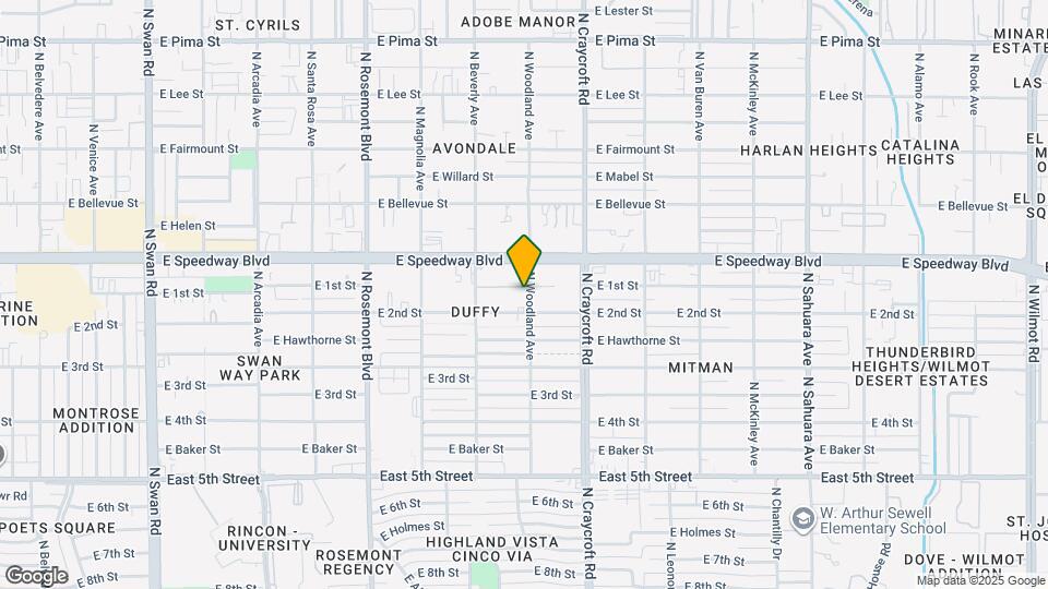 Catalina Village Apartments Mapa y Detalles de la Ubicación