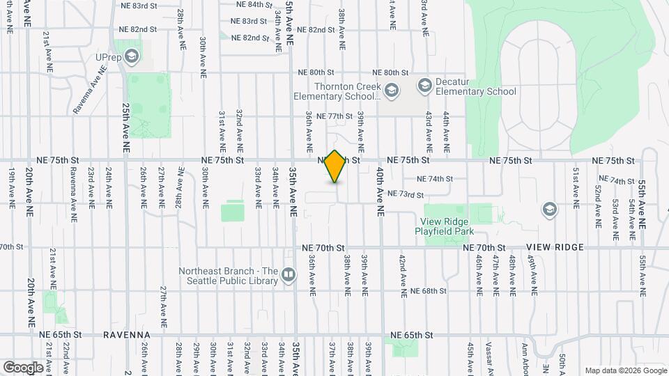 3638 NE 73rd Pl Map and Location Details