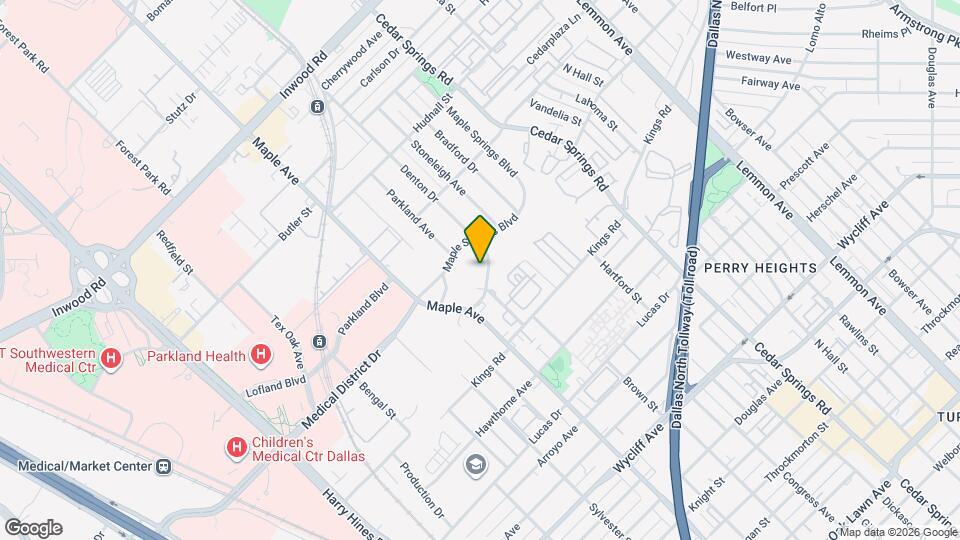 4811 Denton Dr Map and Location Details