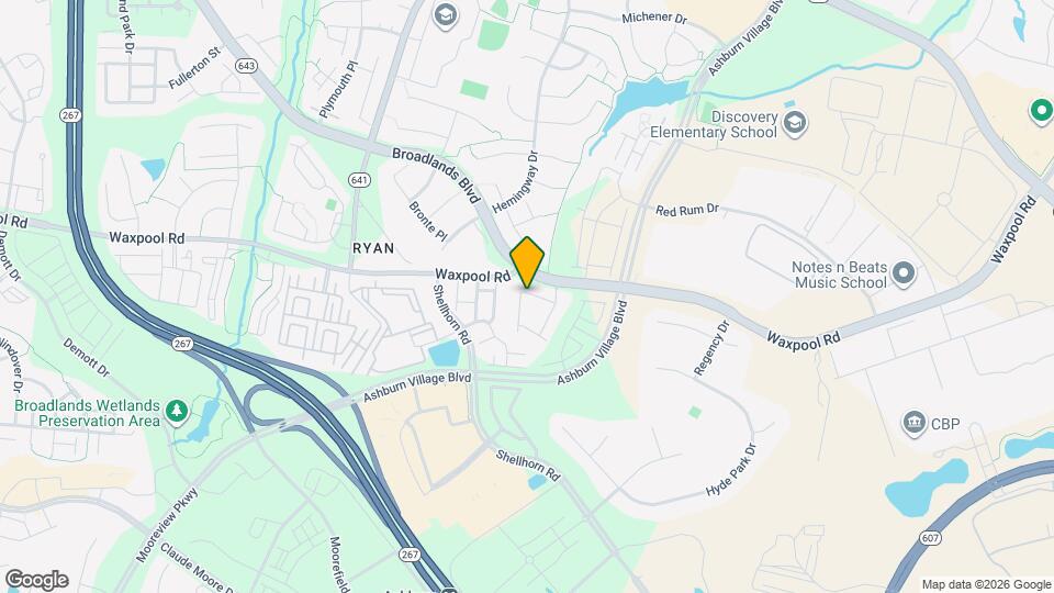 21770 Ladyslipper Sq Map and Location Details