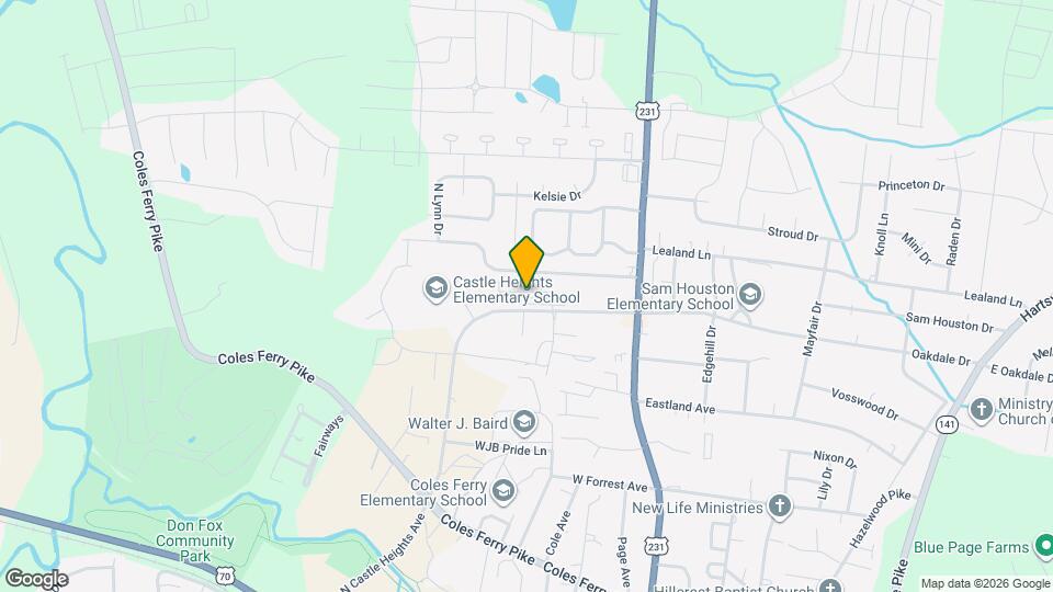 128 Rosebush Ln Map and Location Details